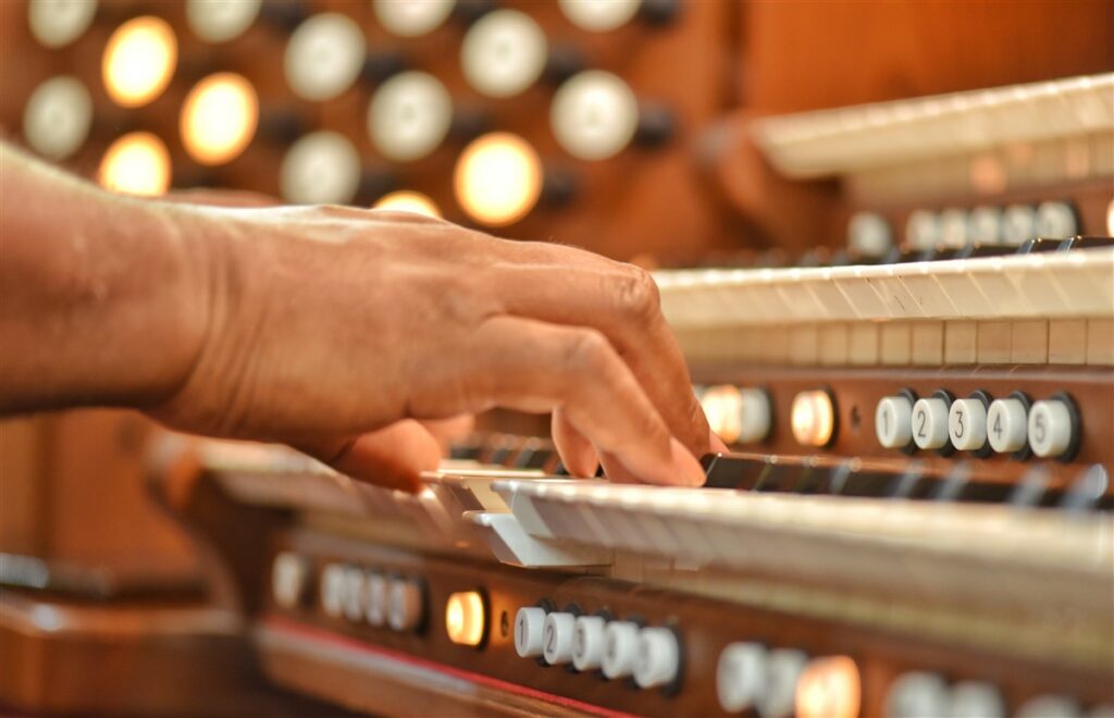 Jouer de l'orgue